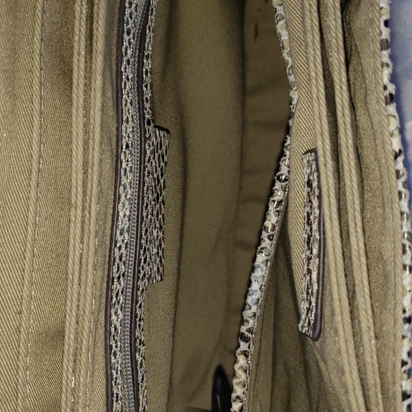 GILI Green Blue Snakeskin Handbag!! - Picture 3 of 15